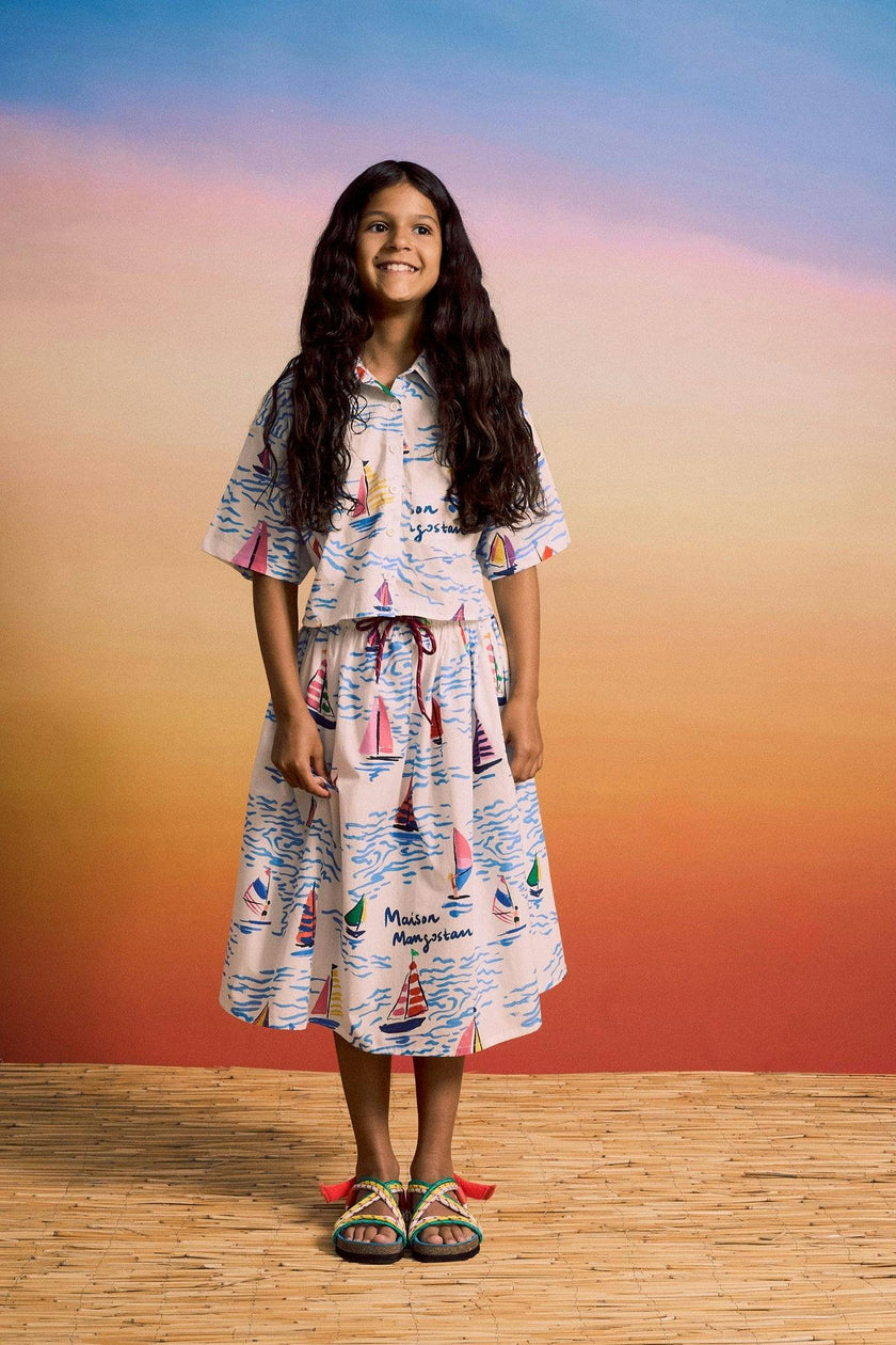 BARCOS SKIRT WHITE