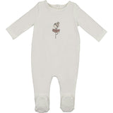 Ballerina Printed Footie
