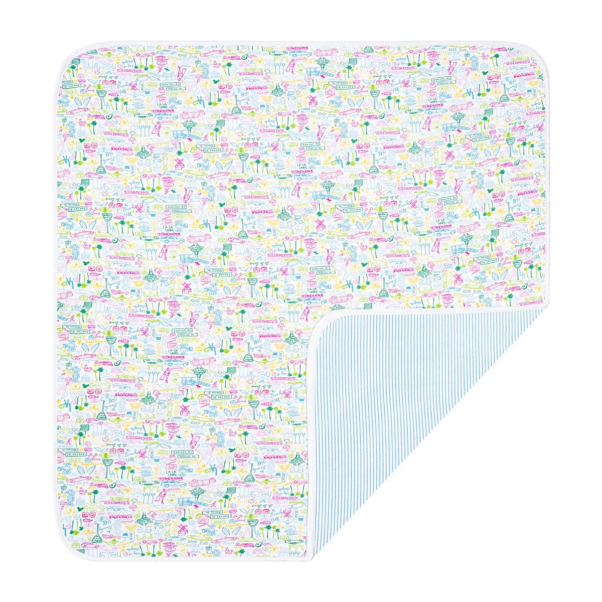 Los Angeles Baby Blanket
