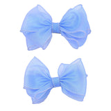 Shimmering Bow Hairclip Set