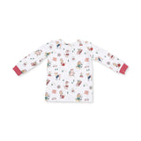 Winter Sports Dogs Pink - Long Sleeve Loungewear Set