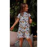 Rainbow Ice Cream 2-Piece Tee & Short Set