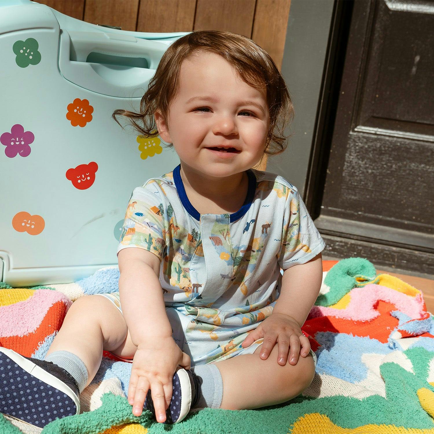 Magnetic Polo Romper