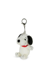 Lucky Snoopy Fuzzy Keychain Cream - 4"