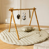 Soft-Padded Reversible Round Playmat