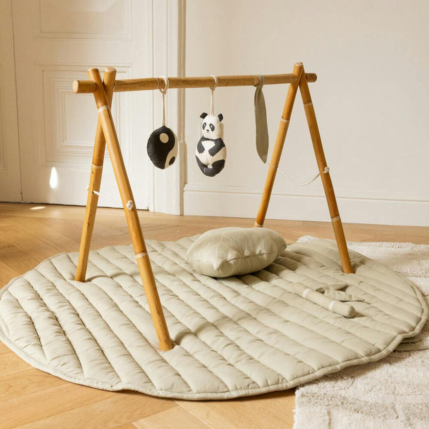 Soft-Padded Reversible Round Playmat