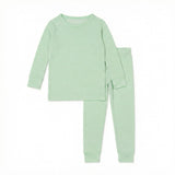 Pear Stripe Bamboo Toddler Pajama Set