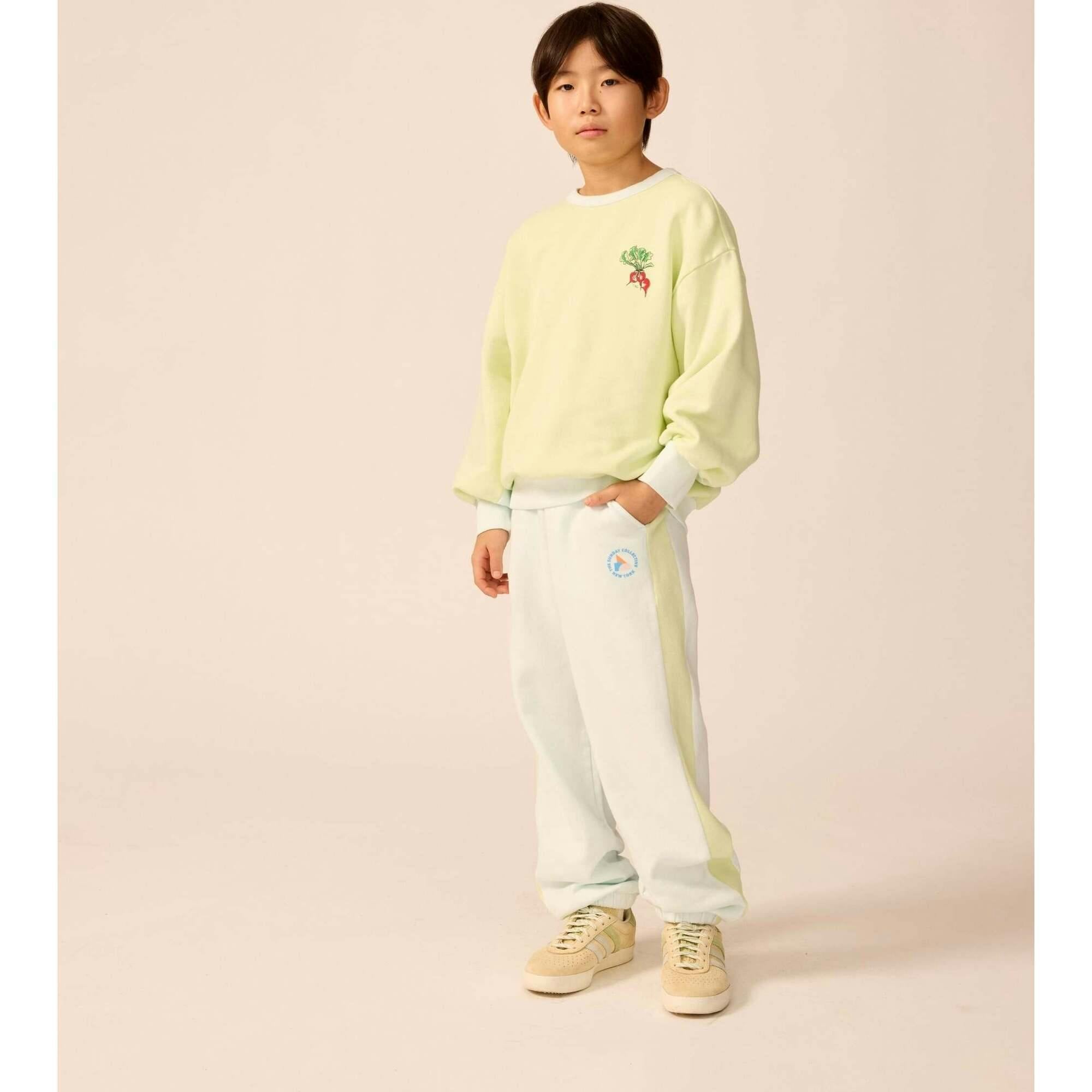 Organic Weekend Sweatshirt in Keylime