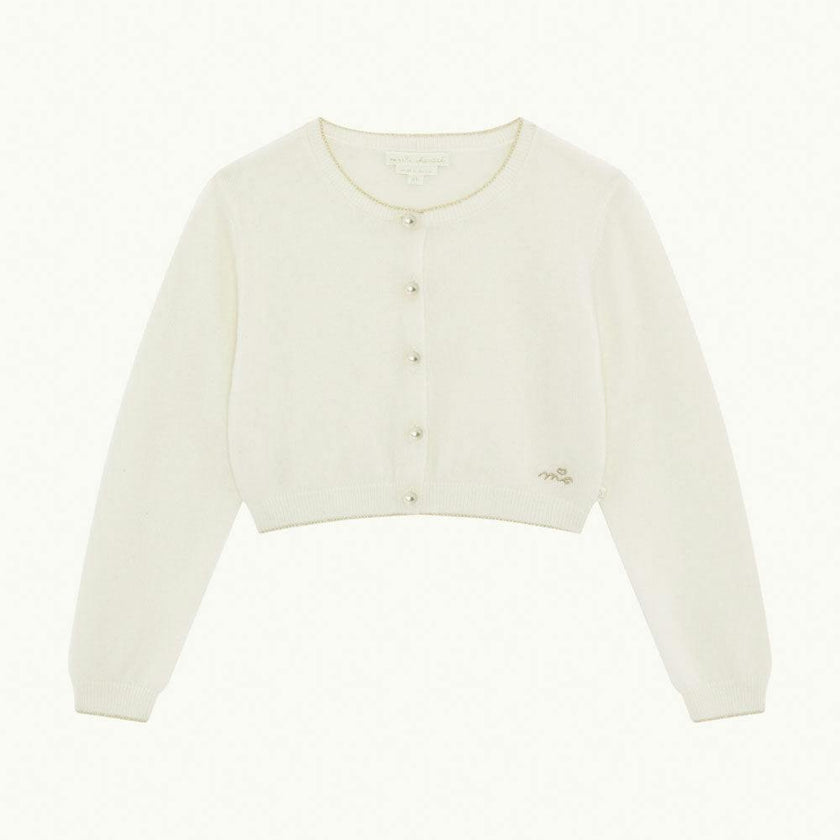 Olympia Angel Wing Cashmere Cardigan - Child
