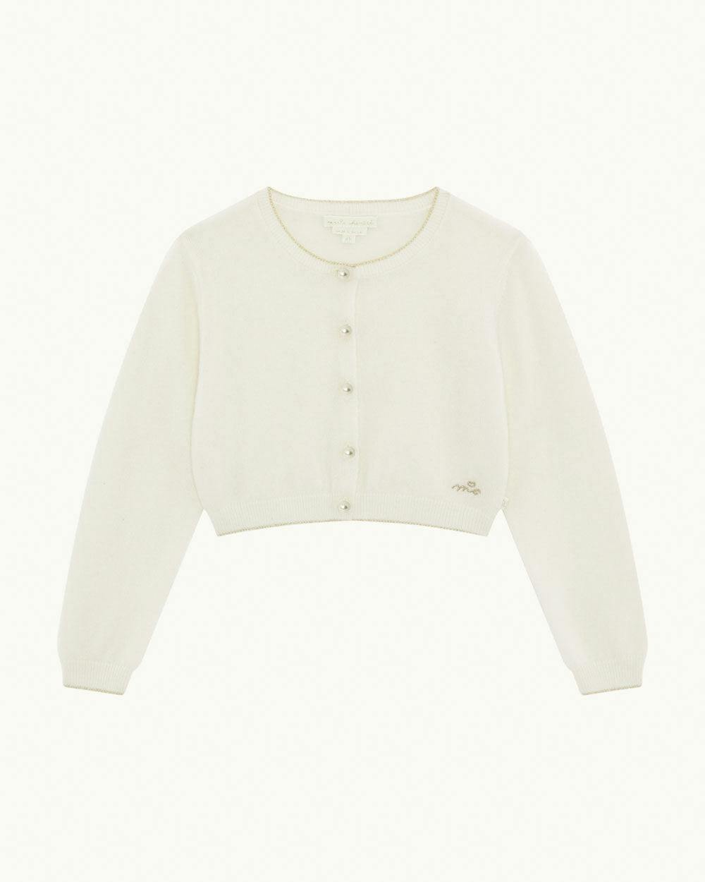 Olympia Angel Wing Cashmere Cardigan - Child