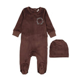 Logo Velour Footie