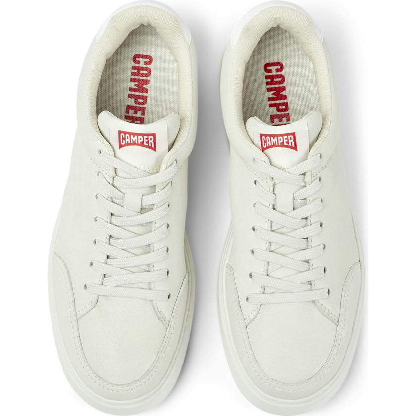 Women's Runner K21 Non-Dyed Leather Sneakers, White