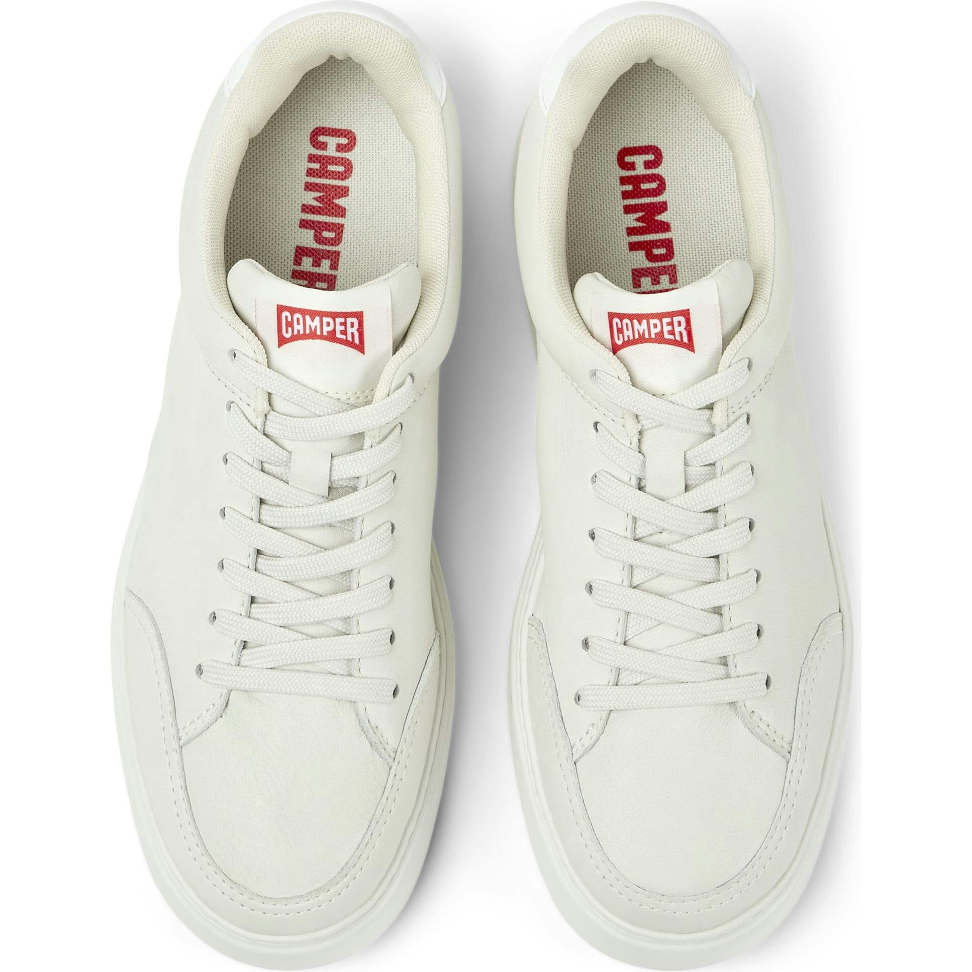 Women's Runner K21 Non-Dyed Leather Sneakers, White