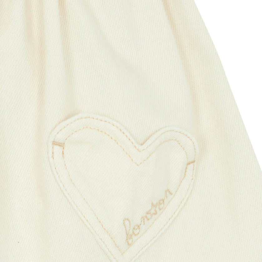 BONTON Heart-Pocket Douchka Skirt - Marshmallow