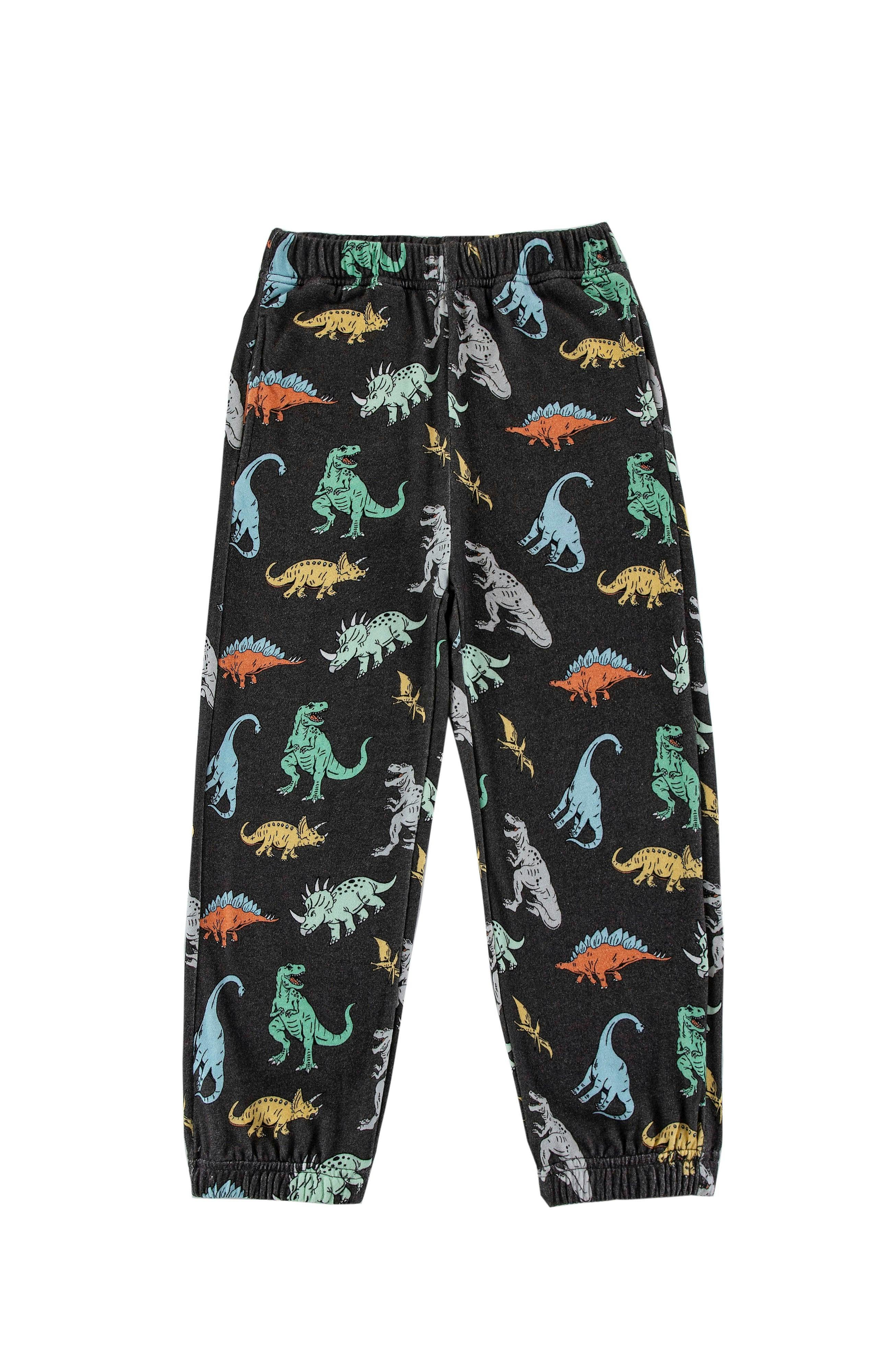 Soft Fleece Jogger, Dinosaur Dudes