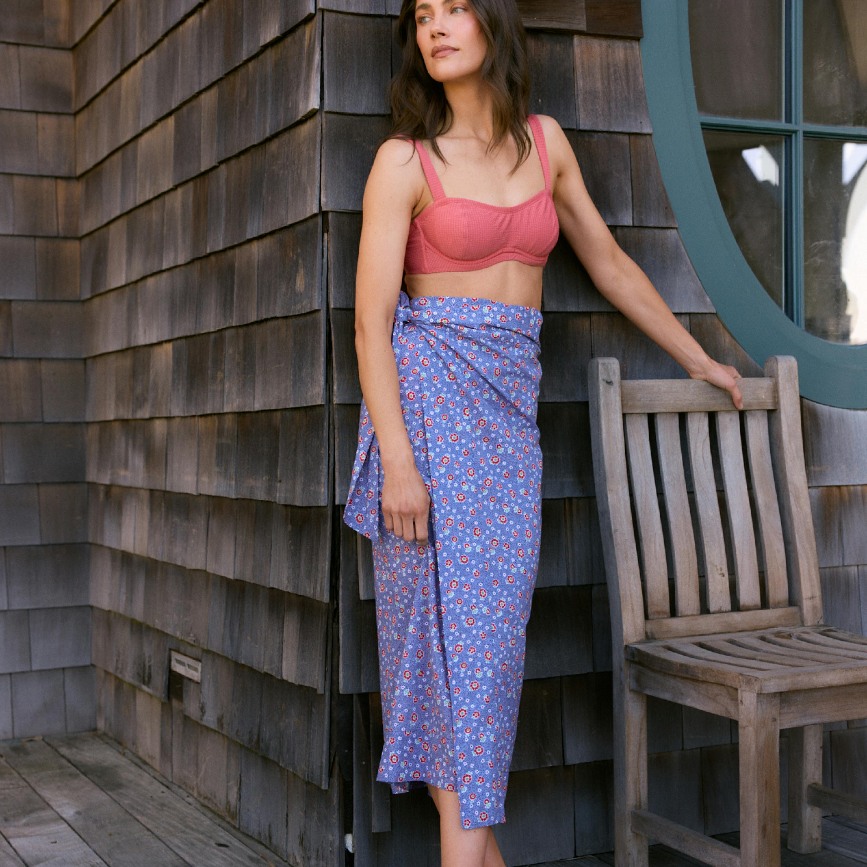 women's chatham floral pareo