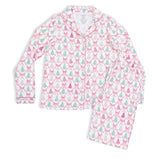Bow Trellis Tree - Adult Long Sleeve Coat Style with Pants