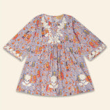 Kids Mia Dress Bihar Blessings Periwinkle
