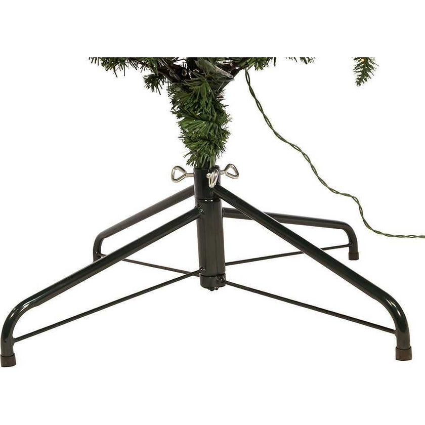7-Foot Pre-Lit Pine Tree with Clear Lights