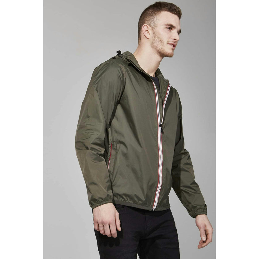 Torba Full Zip Packable Rain Jacket and windbreaker
