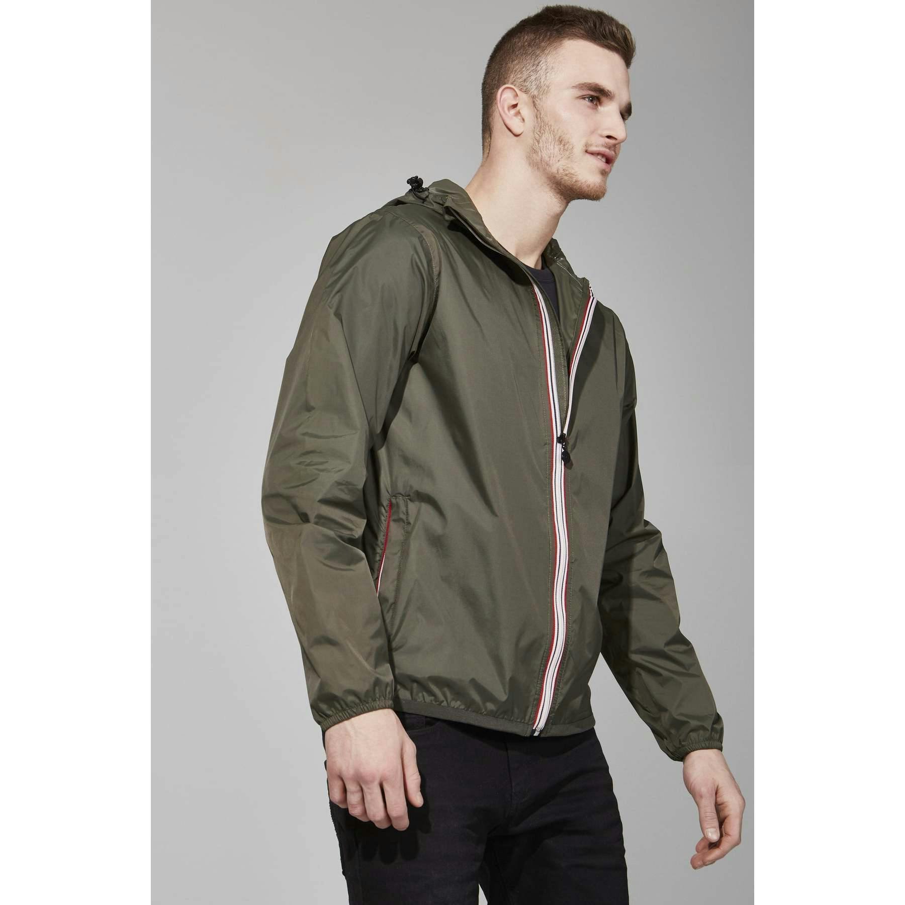 Torba Full Zip Packable Rain Jacket and windbreaker
