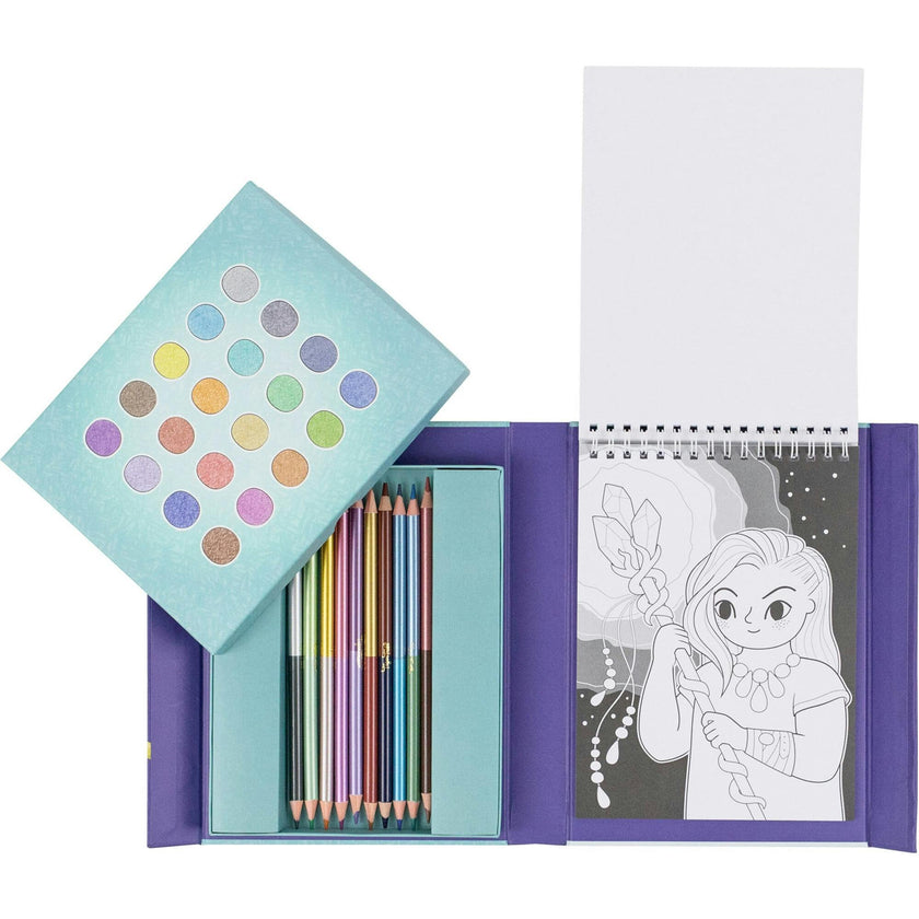 Tribe: Pencil Art - Metallic Blend & Shade Drawing Activity Set