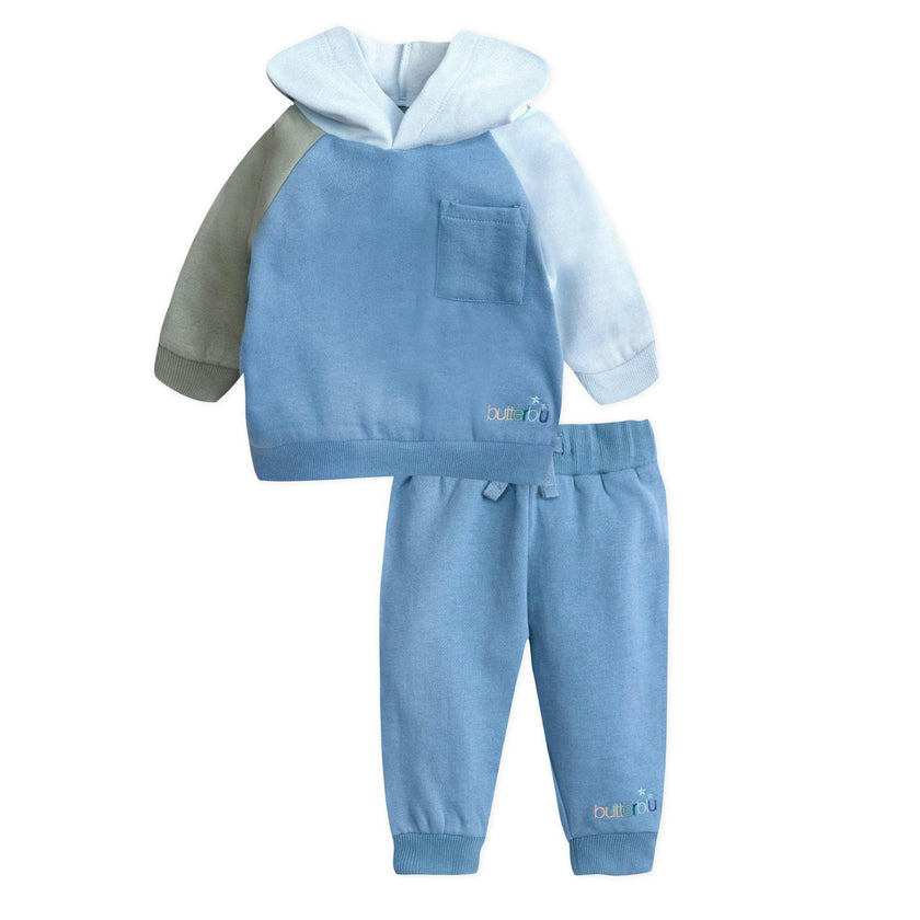 PATCH Colorblock Hoodie and Jogger Set