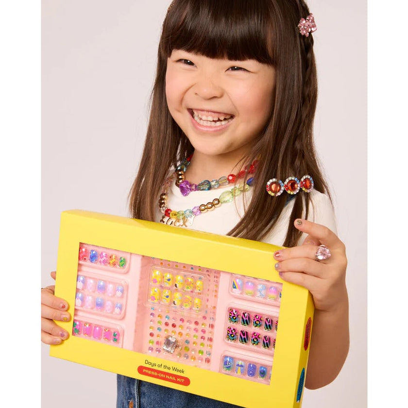 Days of the Week Press On Nails Kit