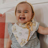 4 Pack Baby Bandana Bibs - Hundred Acre Wood