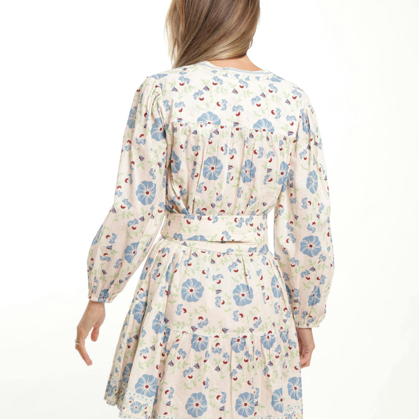 Sandra Dress - Pastel Cream