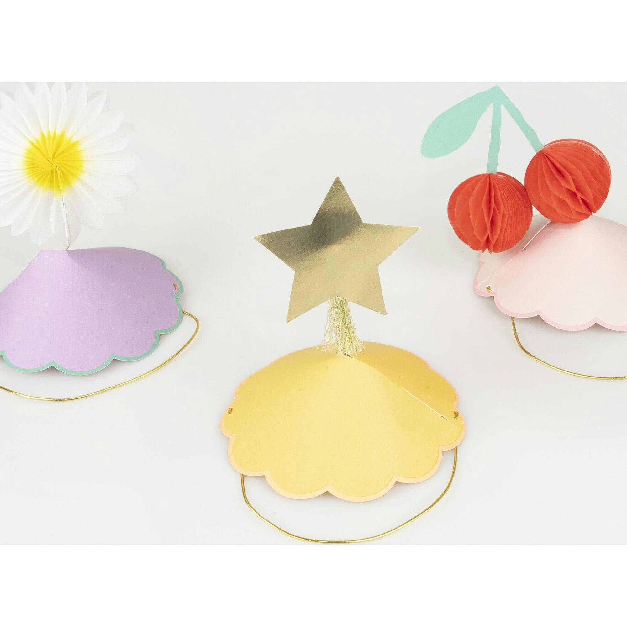 Happy Icons Party Hats