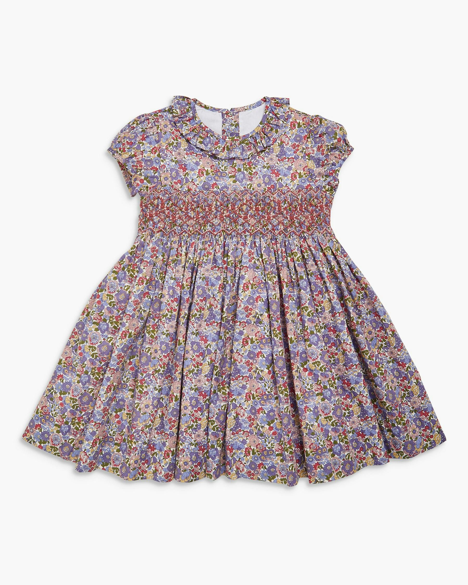 Moohren Dress Green/Pink Liberty