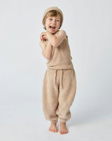 Sleeveless Henley - Fuzzy