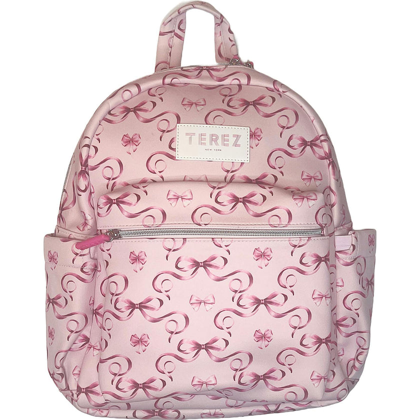 Girls Adjustable Shoulder Strap Zipper Backpack