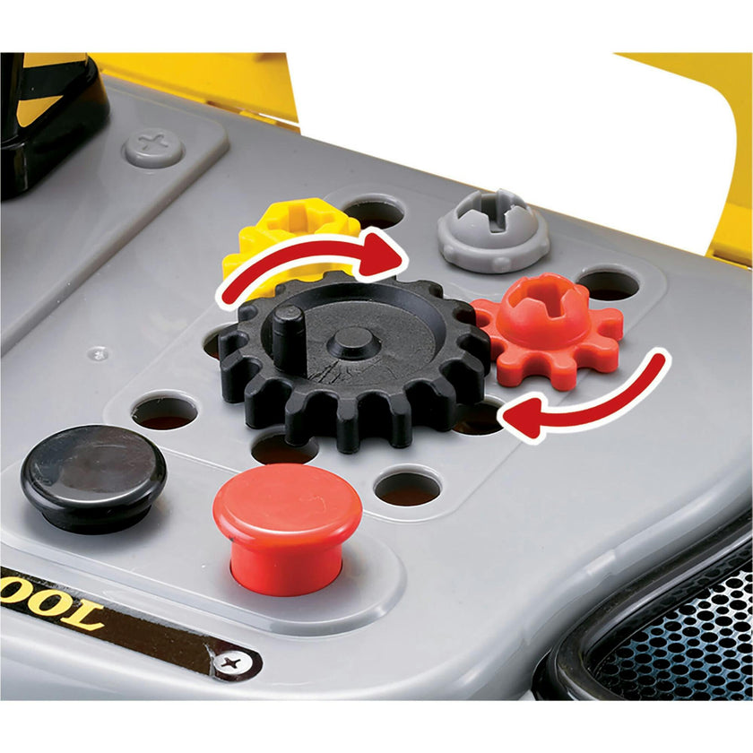 On the Go Carry On Suitcase & Pretend Play Tool Set w/ Accessories
