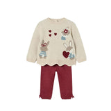 Baby Knit Pants and Sweater Set