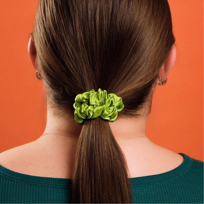Sage Silk Scrunchies