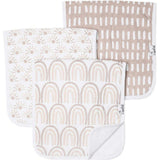 Premium Cotton Fleece Burp Cloth Set