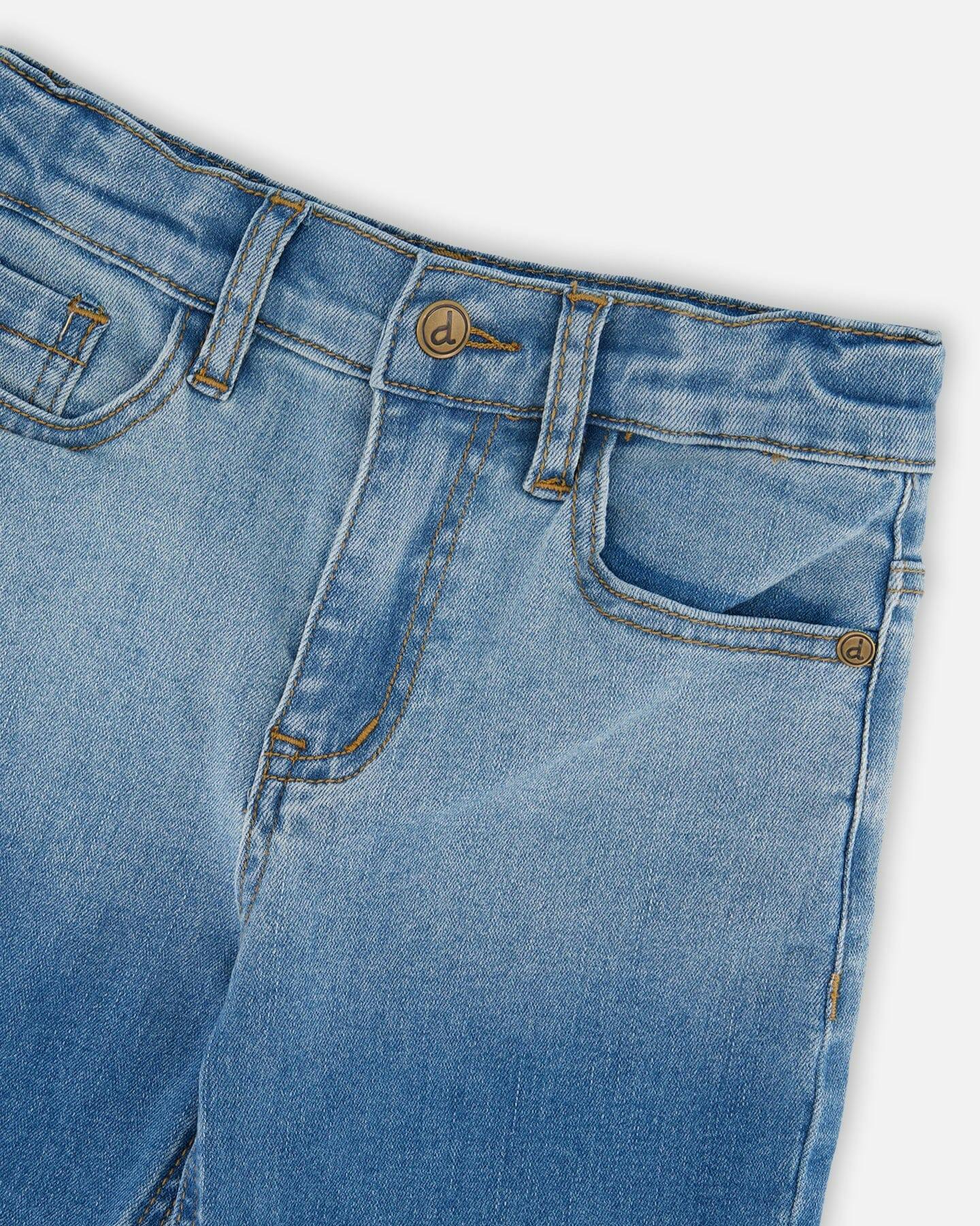 Stretch Jean Bermuda