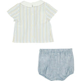 TARTINE ET CHOCOLAT Coastal Stripe Baby Set