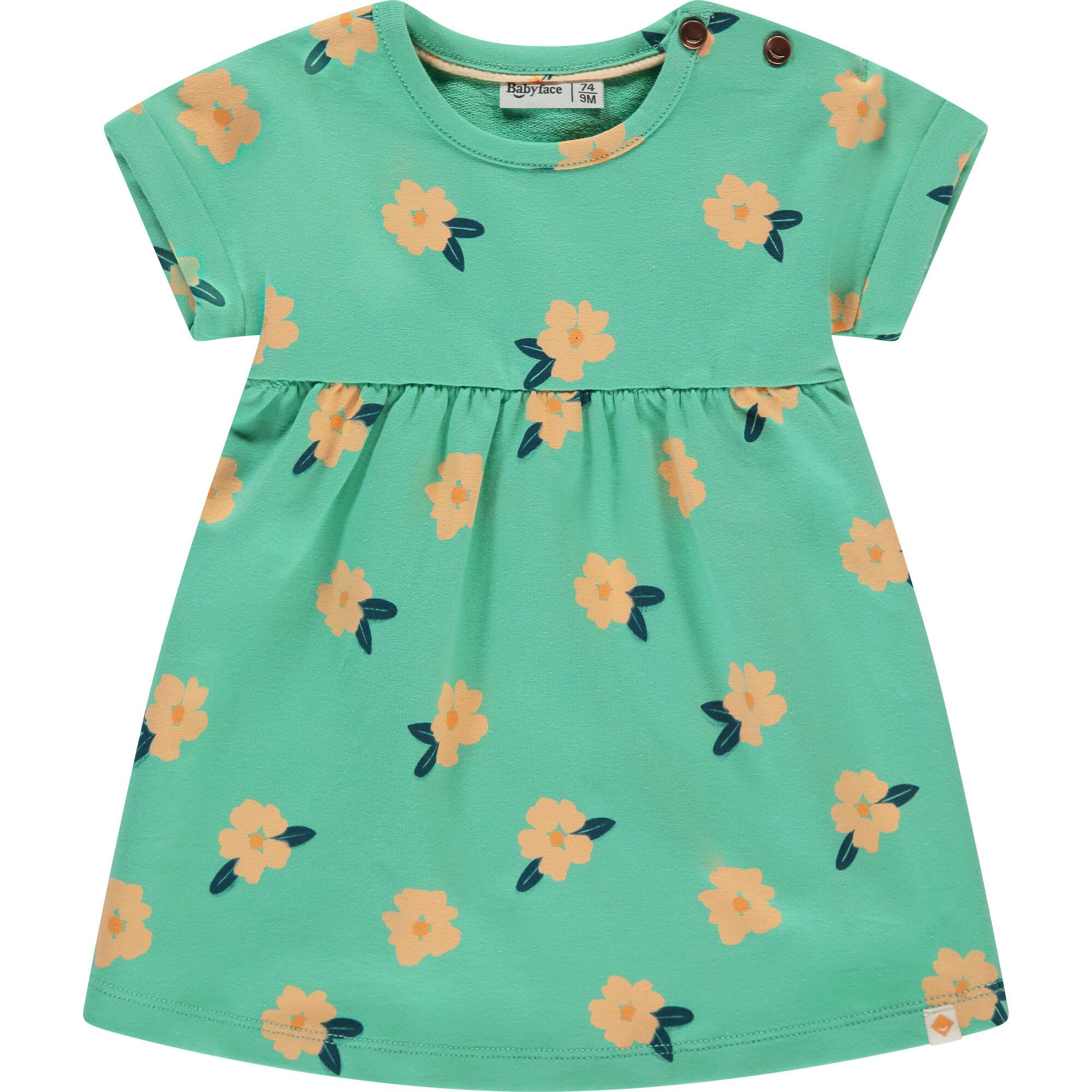Floral Print Short Sleeve Dress
