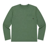 Mayfly Bamboo Long Sleeve Tee - Lab Field Green