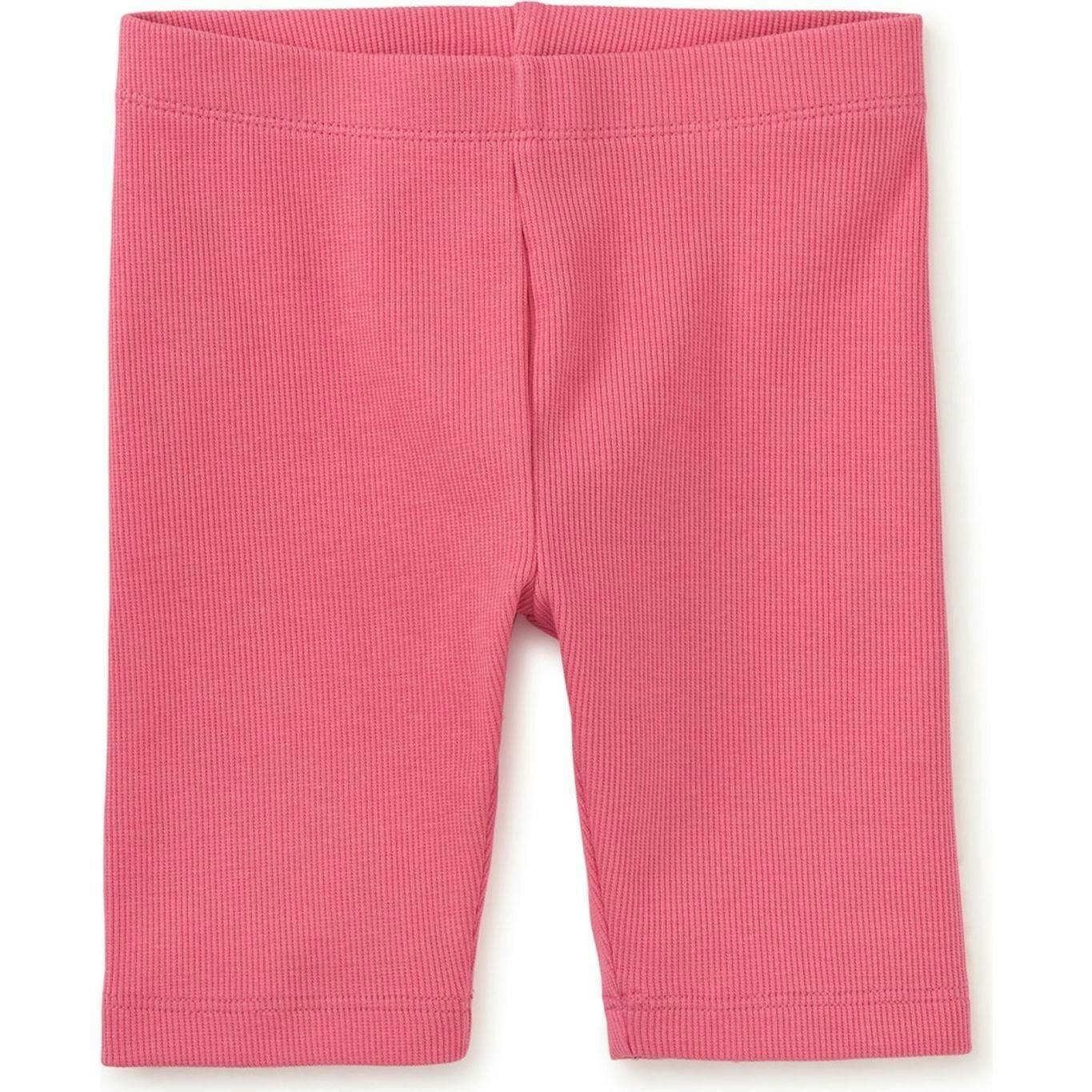 Ribbed Bike Shorts, Pink