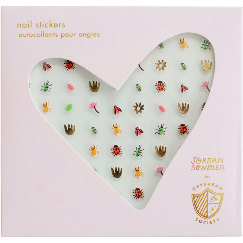Backyard Bugs Nail Stickers