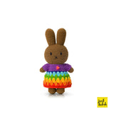 Melanie In Her Rainbow Dress Crochet Doll