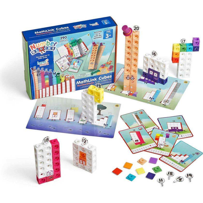 MathLink® Cubes Numberblocks 11–20 Activity Set
