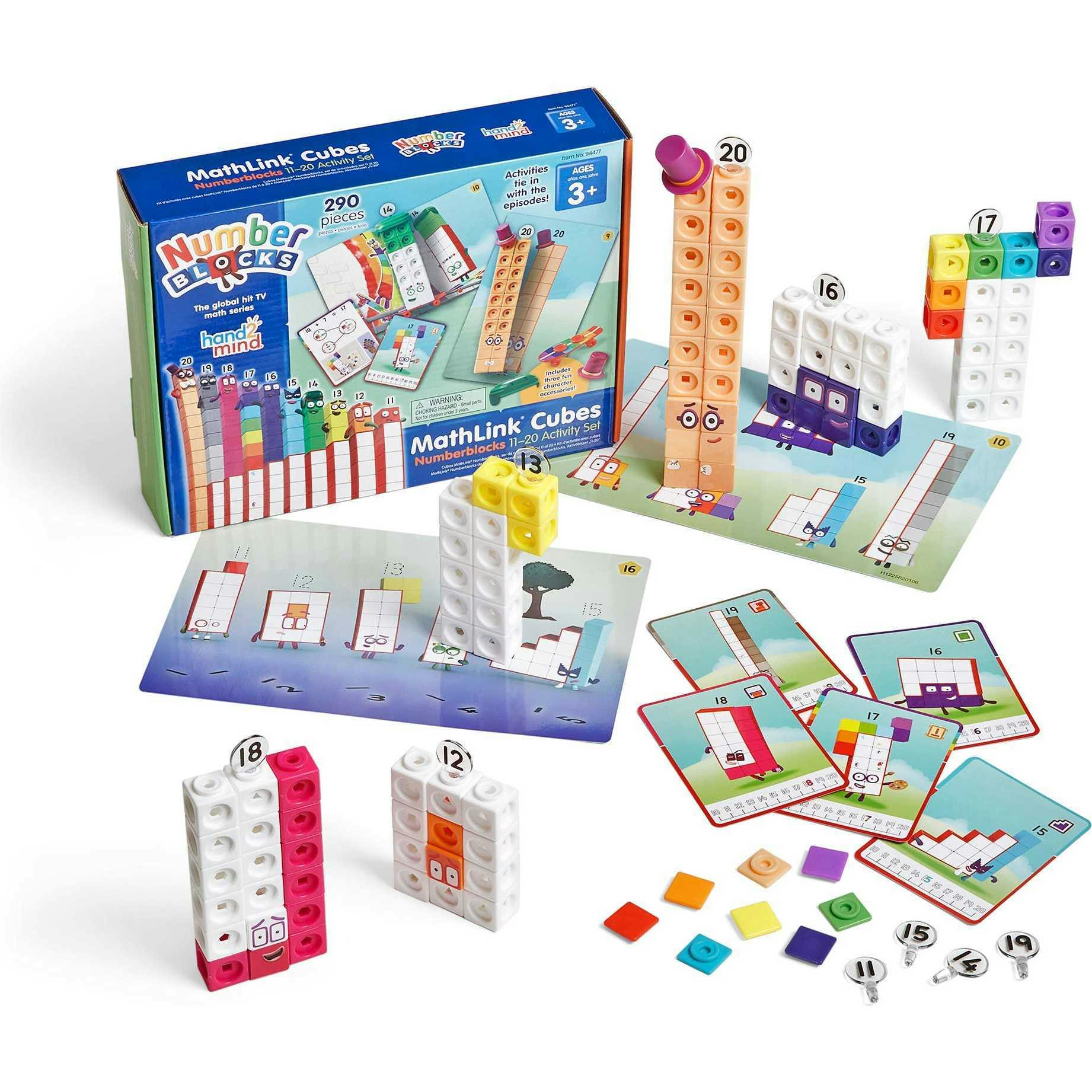 MathLink® Cubes Numberblocks 11–20 Activity Set