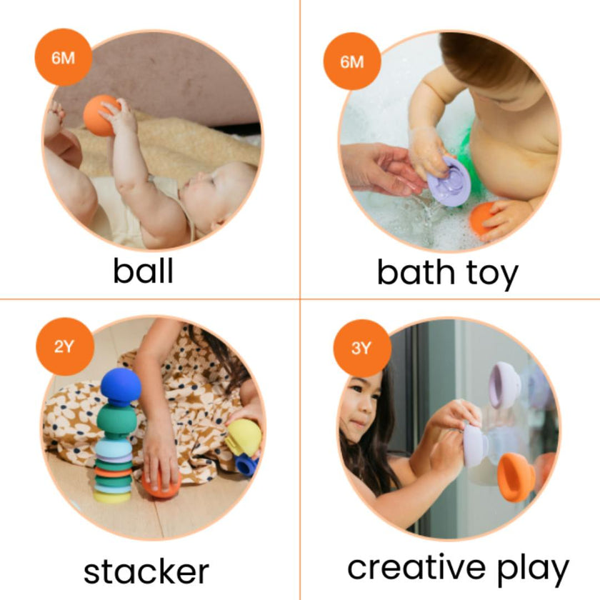 All-in-One Baby Ball in Train Play Box