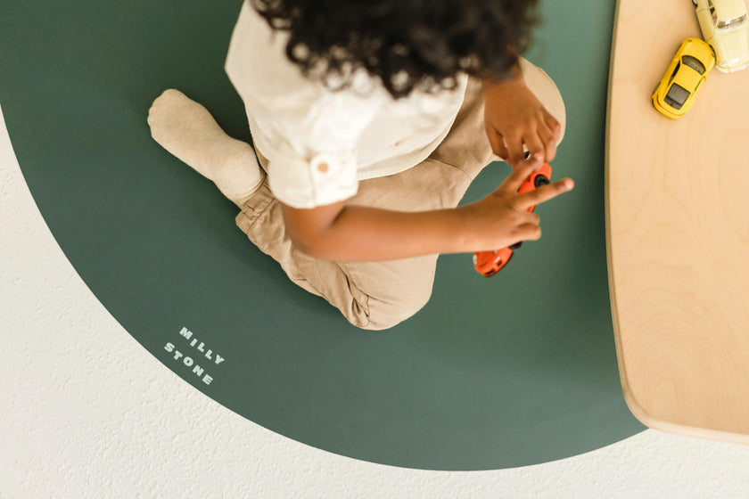 Catch All Mat for Mealtime & Playtime Mess