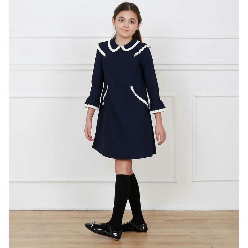 Grace dress (navy blue)